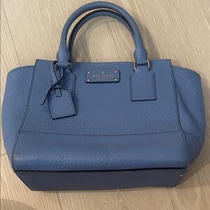 Kate Spade Blue Satchel Bag
